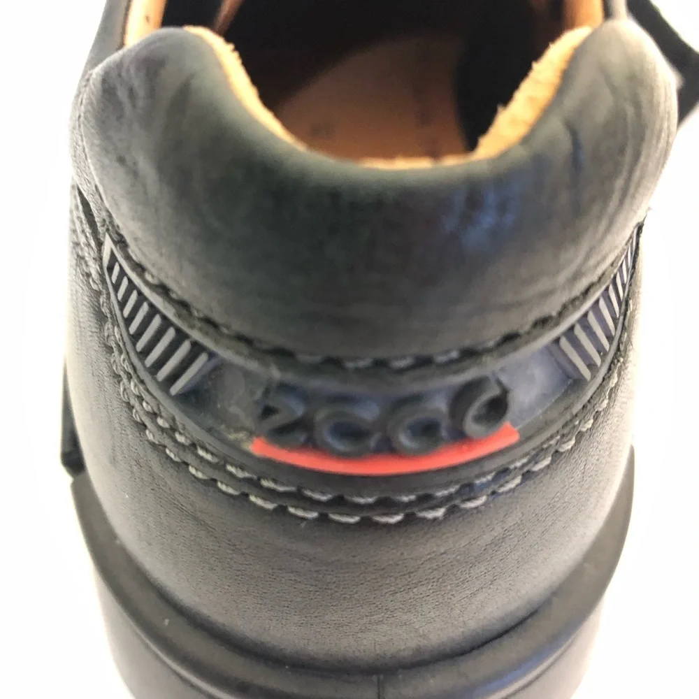 ECCO Men's Shoes Leathers SZ 9.5 EUR 43 Oxford Split Toe Comfort Derby Fusion